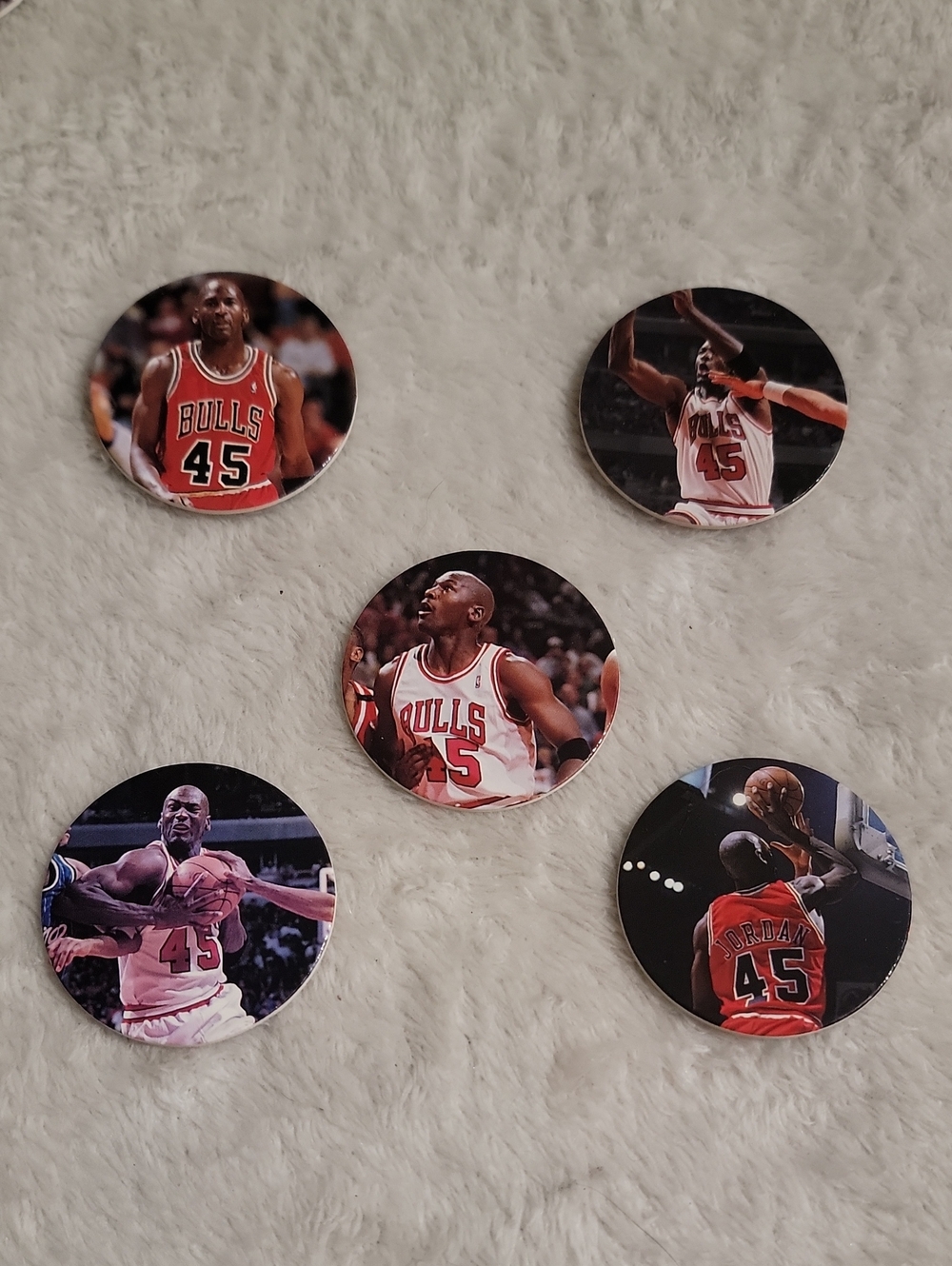 Vintage Michael Jordan Upper Deck basketball Pogs